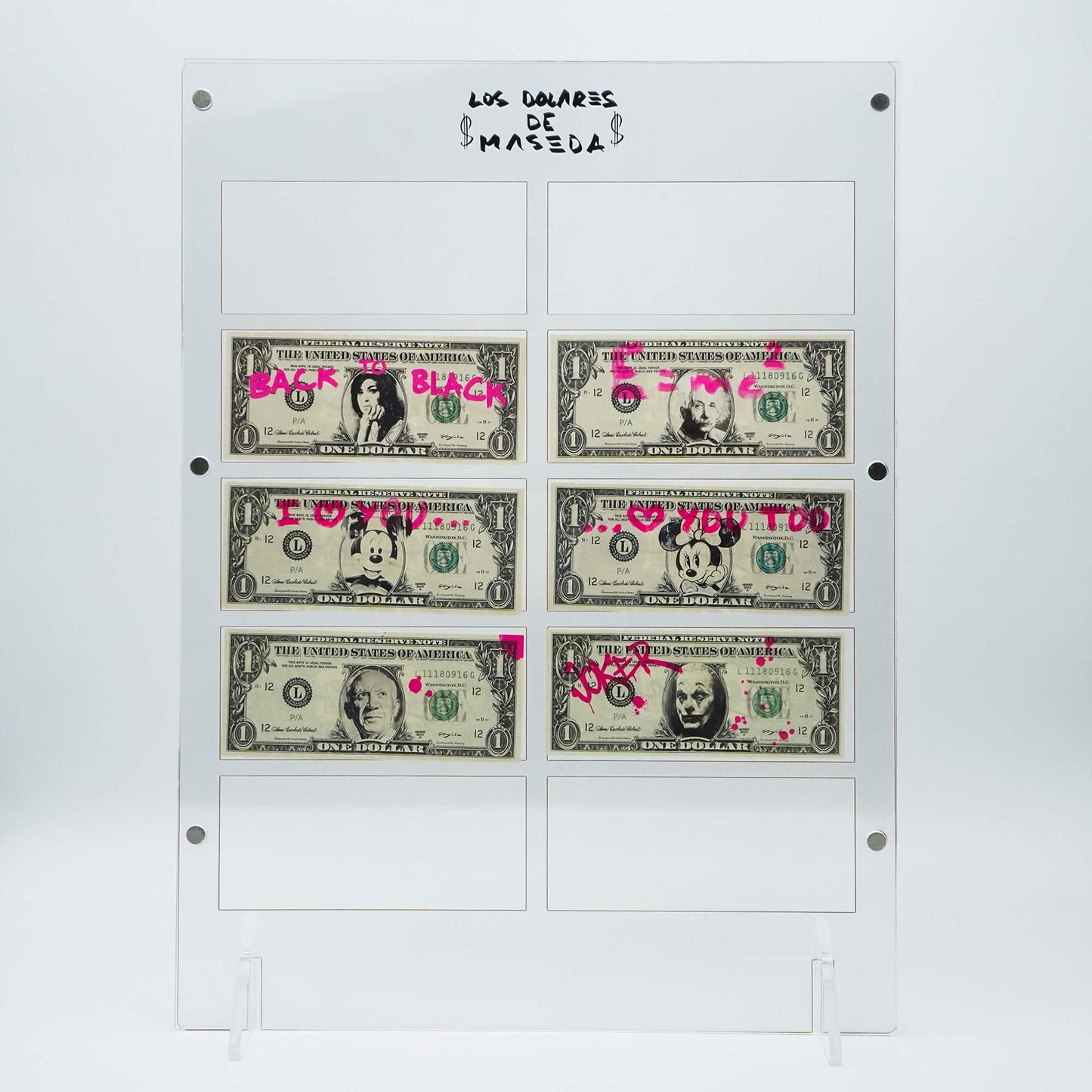 EL EXPOSITOR DE LOS DÓLARES DE MASEDA